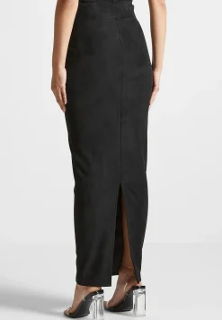 Vegan Suede Midaxi Skirt -^Manière De Voir Online