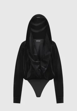 Velour Hooded Bodysuit -^Manière De Voir Online