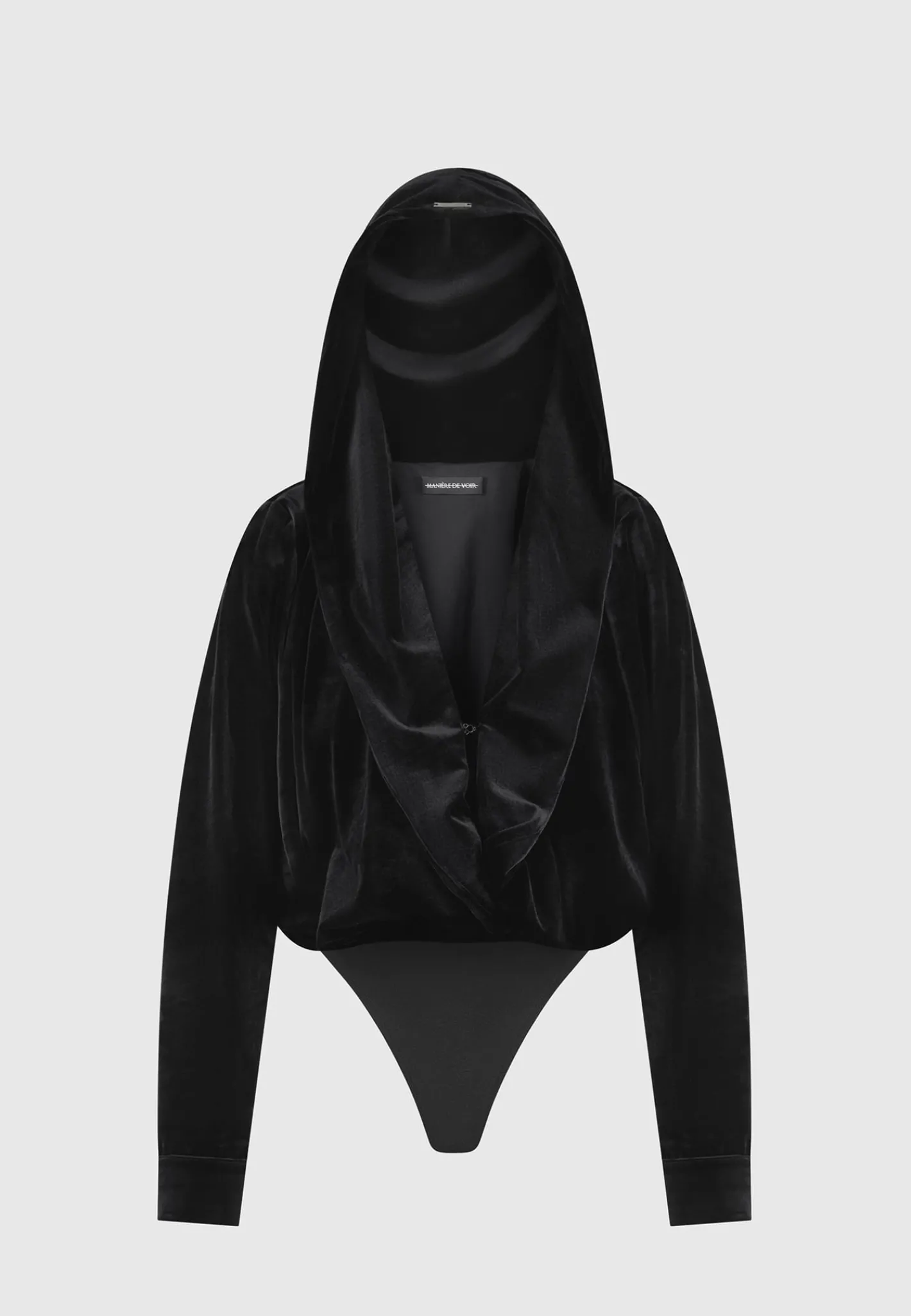 Velour Hooded Bodysuit -^Manière De Voir Online