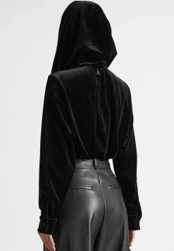 Velour Hooded Bodysuit -^Manière De Voir Online