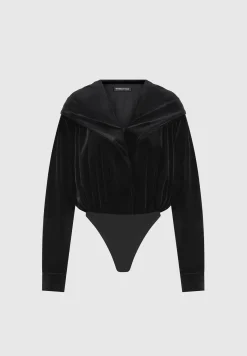 Velour Hooded Bodysuit -^Manière De Voir Online