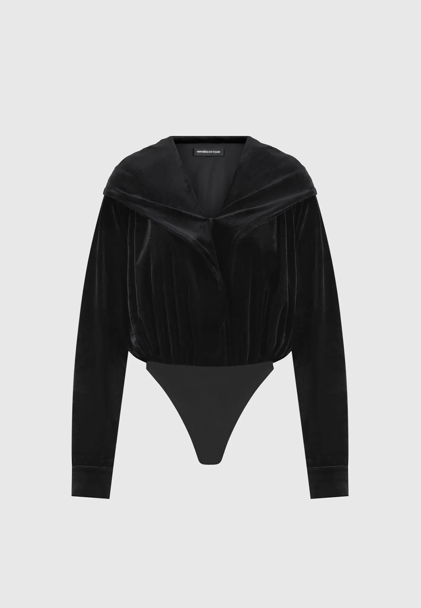 Velour Hooded Bodysuit -^Manière De Voir Online