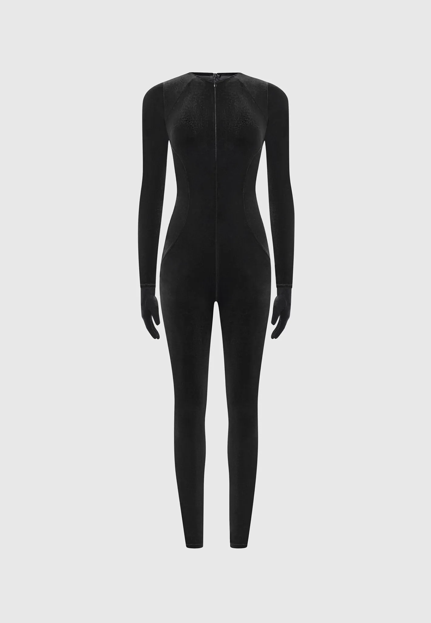 Velour Jumpsuit with Gloves -^Manière De Voir Online