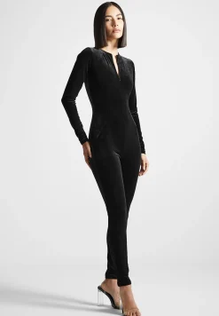 Velour Jumpsuit with Gloves -^Manière De Voir Online
