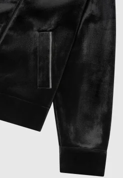 Velvet Jacket with Contrast Piping -^Manière De Voir Outlet