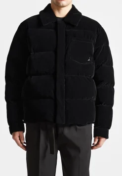 Velvet Puffer Coach Jacket -^Manière De Voir New