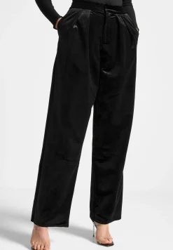 Velvet Tailored Pleated Trousers -^Manière De Voir Clearance