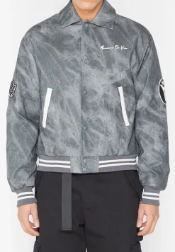 Vintage Marble Varsity Jacket -^Manière De Voir Clearance