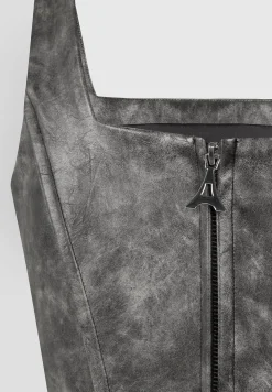Vintage Vegan Leather Corset Top -^Manière De Voir Best