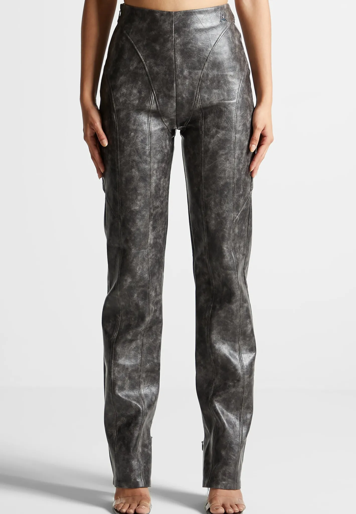 Vintage Vegan Leather Trousers -^Manière De Voir Online