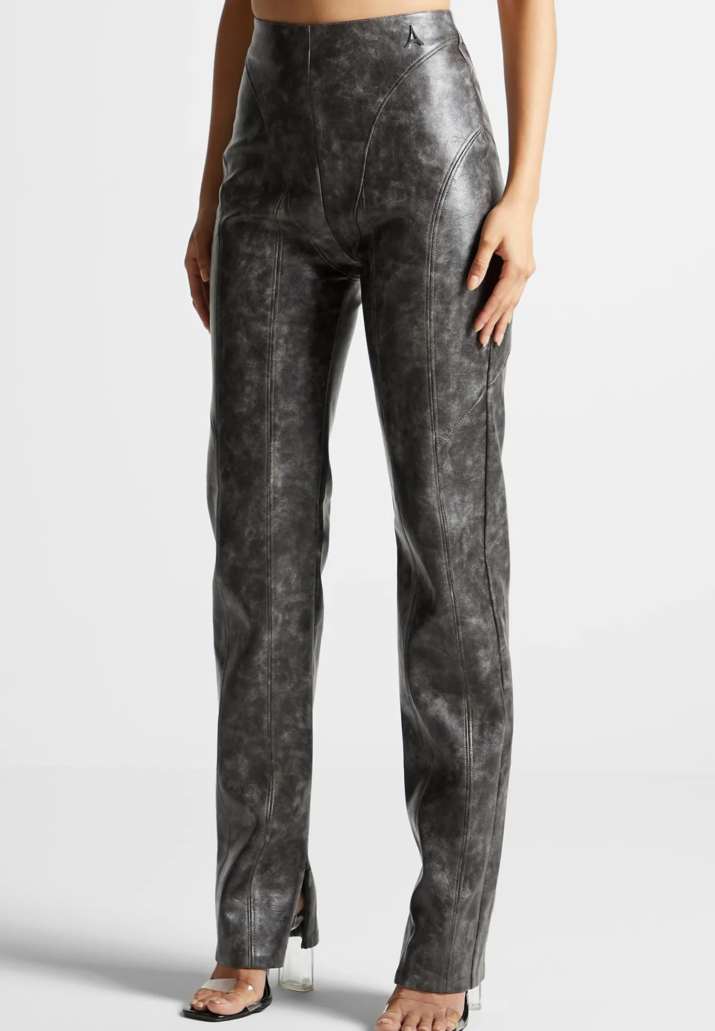 Vintage Vegan Leather Trousers -^Manière De Voir Online
