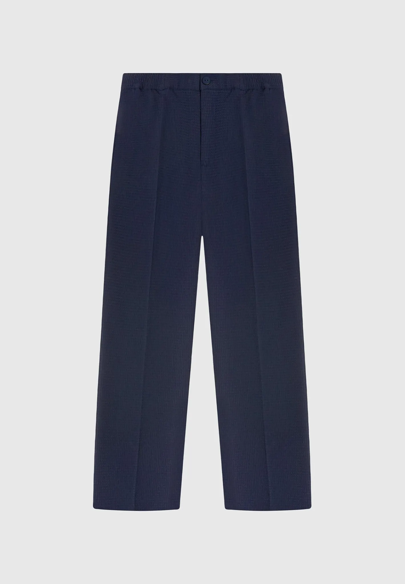 Waffle Seersucker Trousers -^Manière De Voir Discount