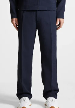 Waffle Seersucker Trousers -^Manière De Voir Discount