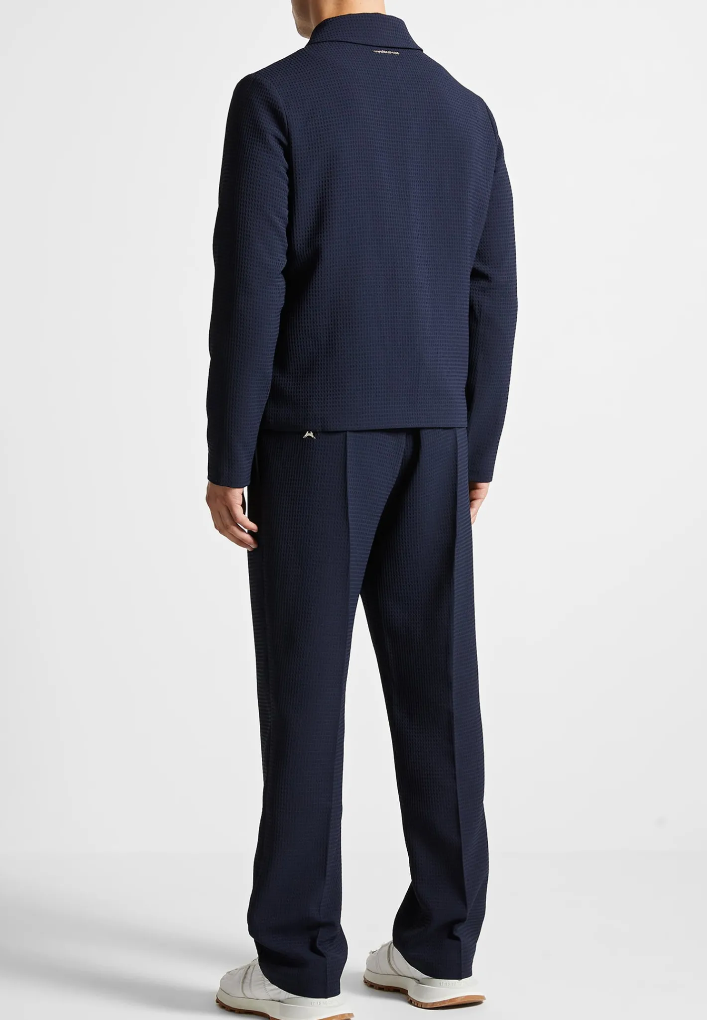 Waffle Seersucker Trousers -^Manière De Voir Discount