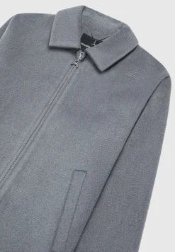 Wool Blend Boxy Jacket - Steel^Manière De Voir Outlet