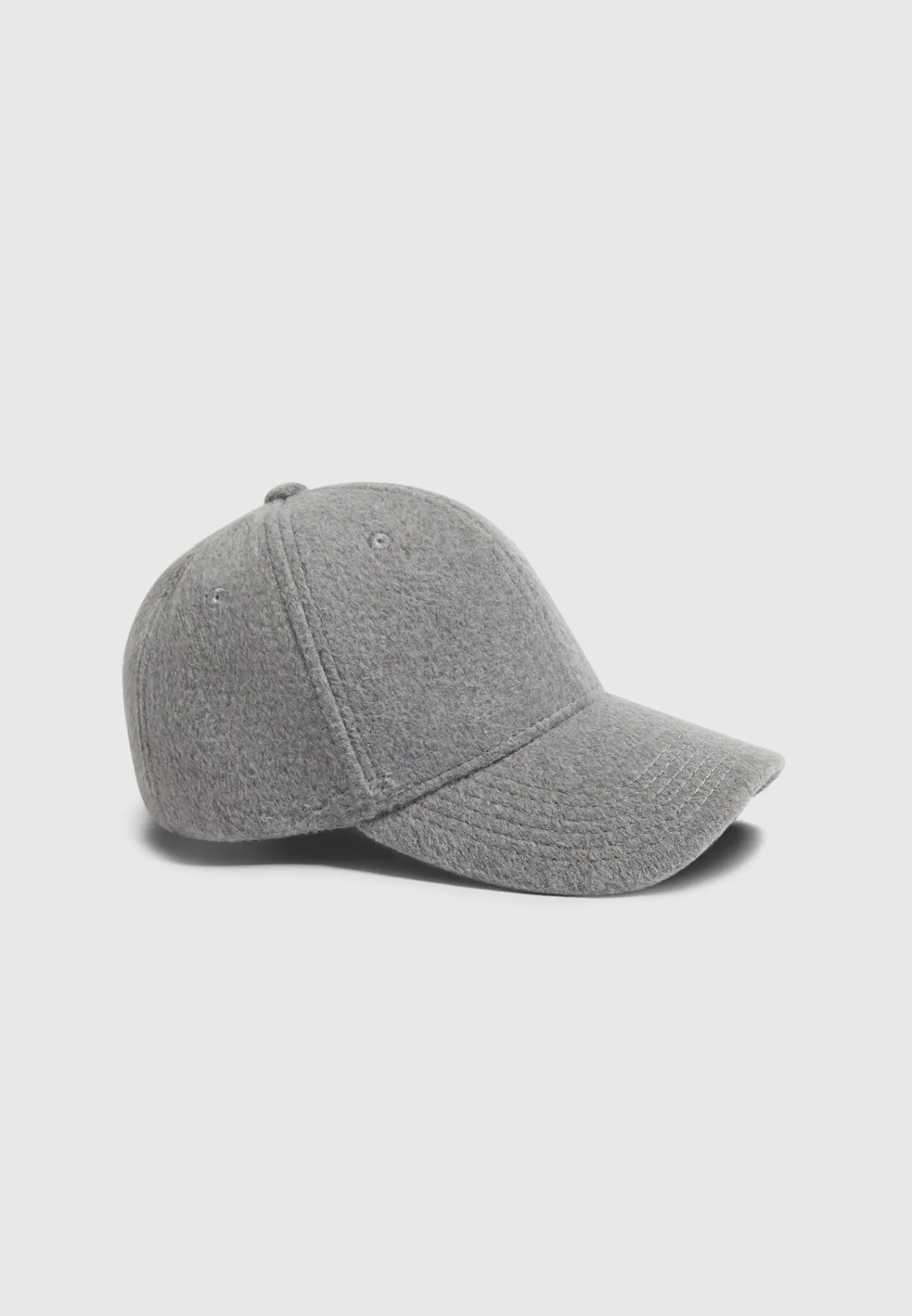 Wool Blend Cap - Light Grey^Manière De Voir Discount