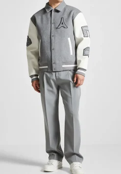 Wool Blend Mona Lisa Varsity Jacket -^Manière De Voir Discount