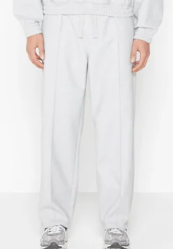 Wool Blend Pintuck Joggers - Light Grey^Manière De Voir Discount