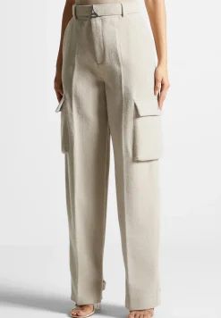 Wool Tailored Cargo Trousers -^Manière De Voir Online