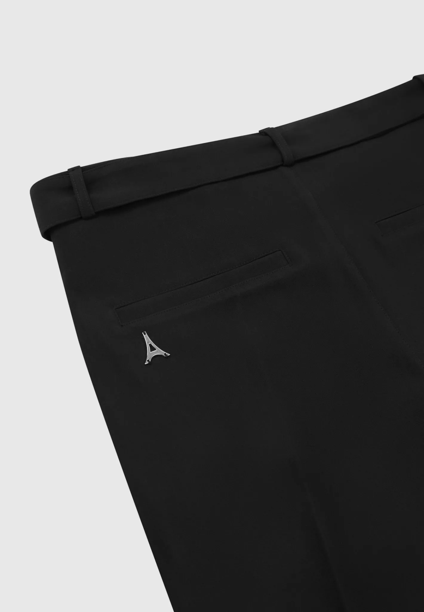 Woven Trousers With Belt -^Manière De Voir New