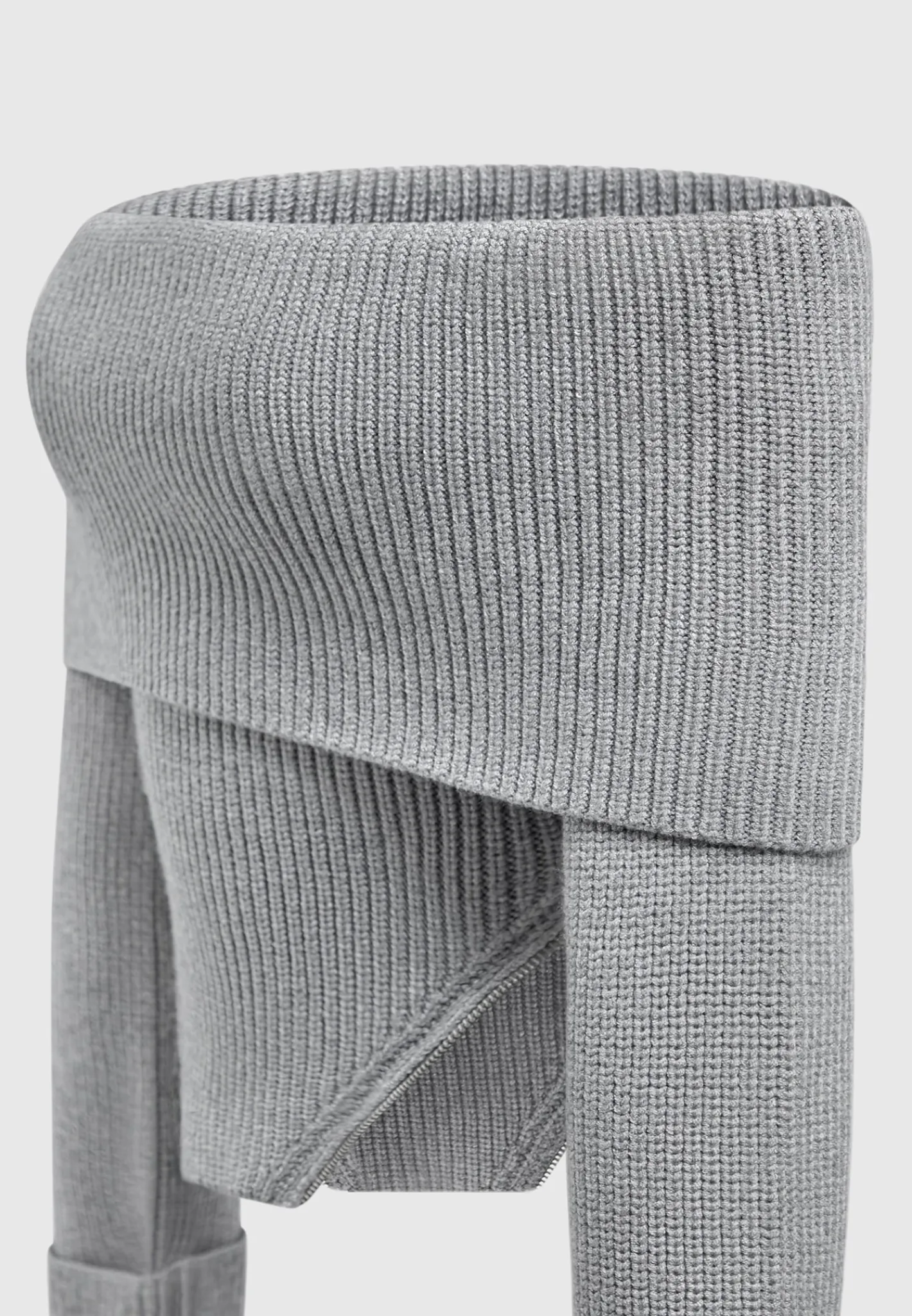 Zip Detail Knit Bandeau Top -^Manière De Voir Discount