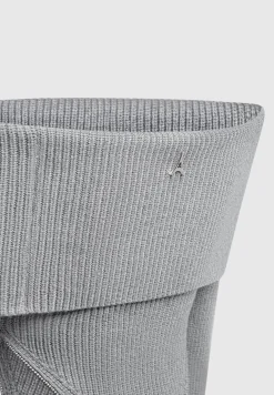 Zip Detail Knit Bandeau Top -^Manière De Voir Discount