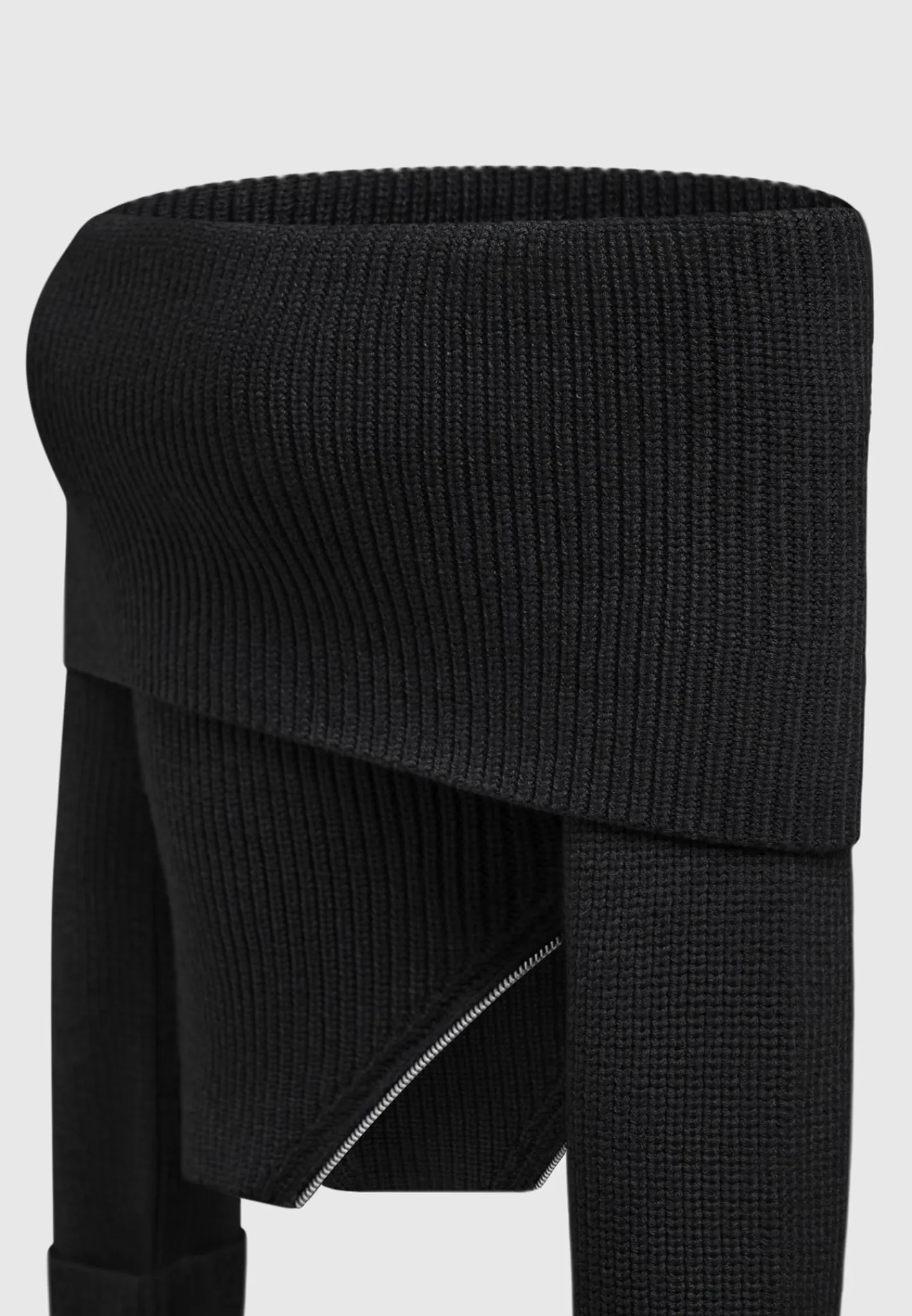 Zip Detail Knit Bandeau Top -^Manière De Voir New