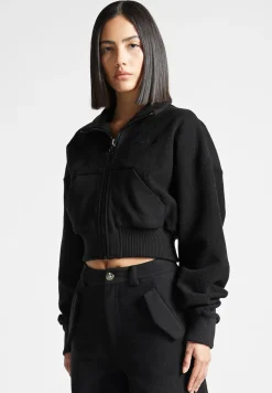 Zip Through Loopback Track Jacket -^Manière De Voir Sale